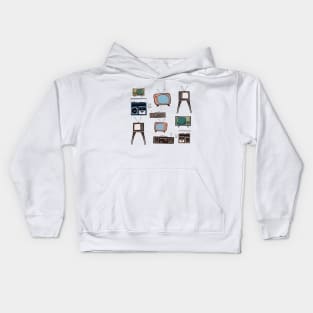 RETRO TV Kids Hoodie